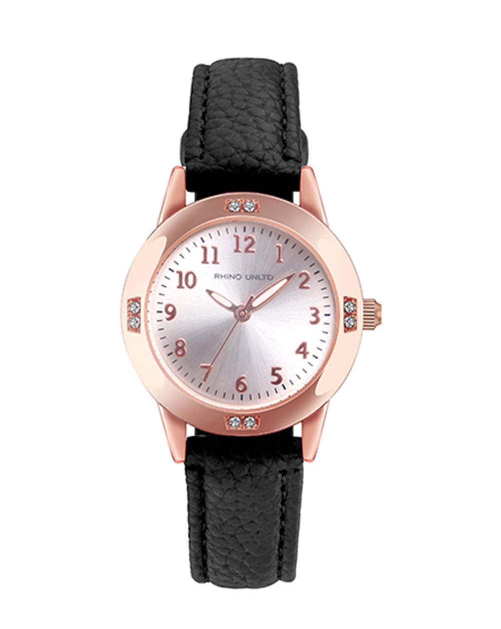 Elegant Women's Watch with Genuine Leather Band & Japanese Quartz Movement - Waterproof Business Classic Analog Watch with Stainless Steel Case - Perfect for Office, Formal Events & Everyday Wear