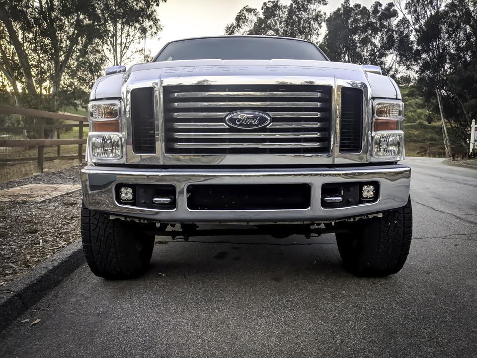 99-10 Ford Super Duty Fog Pocket Kit | Durable Replacement Fog Light Assembly for Off-Road & Night Driving