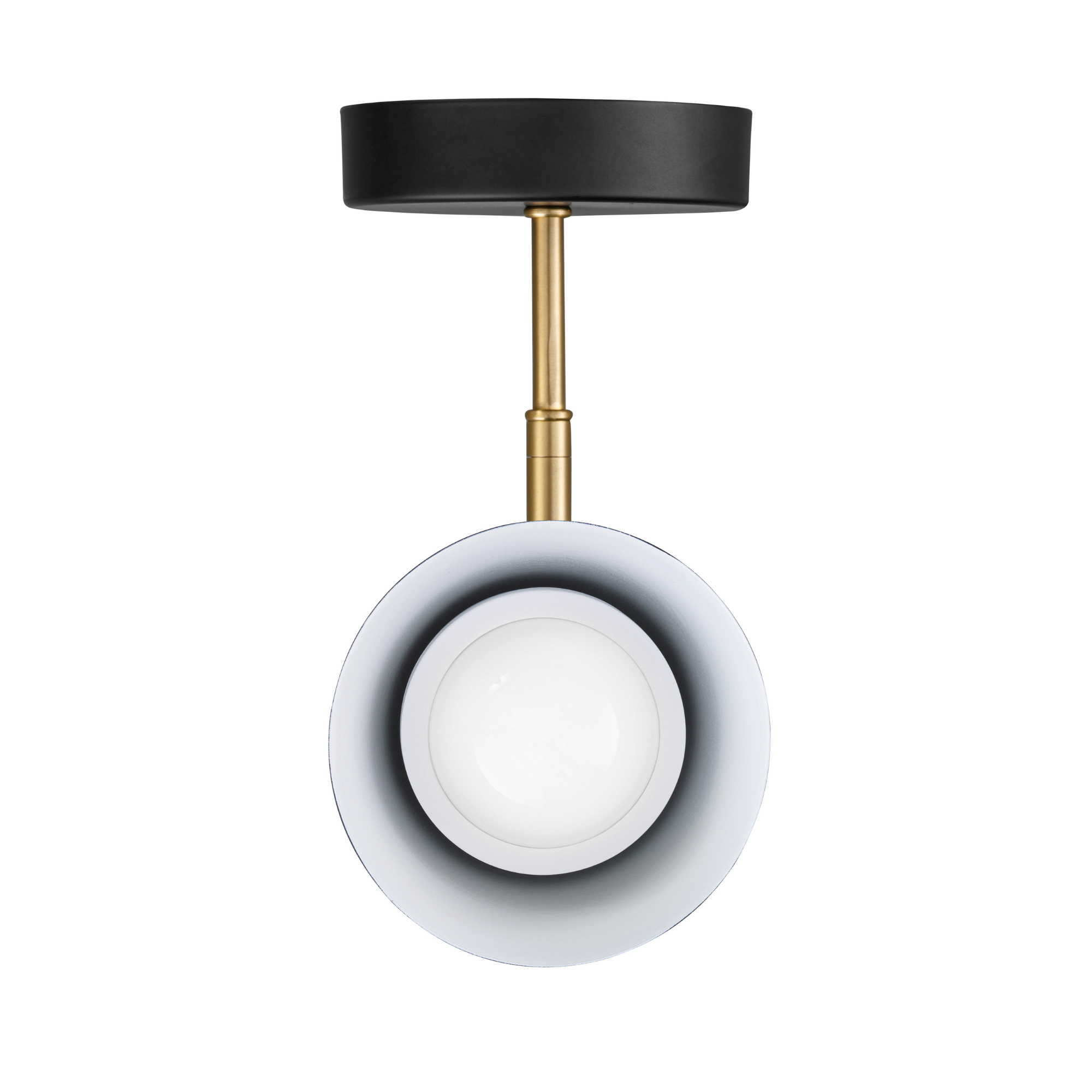 2 Pack Battery Operated LED Wall Sconce Lights - Matte Black with Brushed Gold Accents - Dimmable Cordless Wall Lighting for Bedroom, Hallway & Staircase