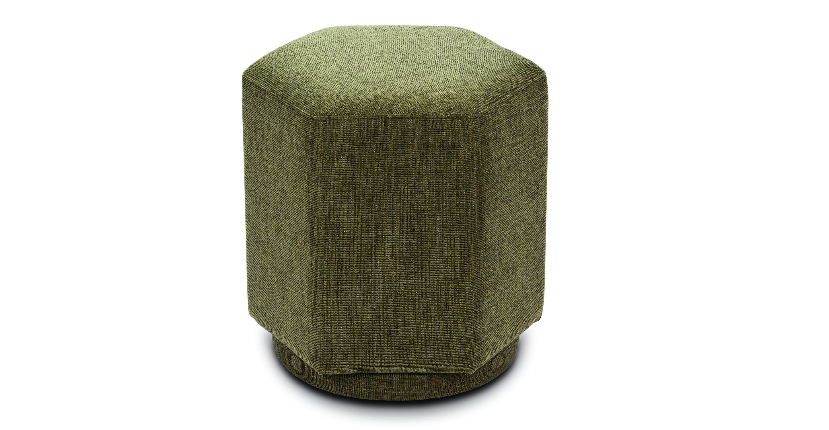 Hexagon Ottoman Storage Cube - Modern Geometric Footrest Pouf with Removable Cover for Living Room, Bedroom, Nursery | Multi-Functional Seat & Stylish Home Decor