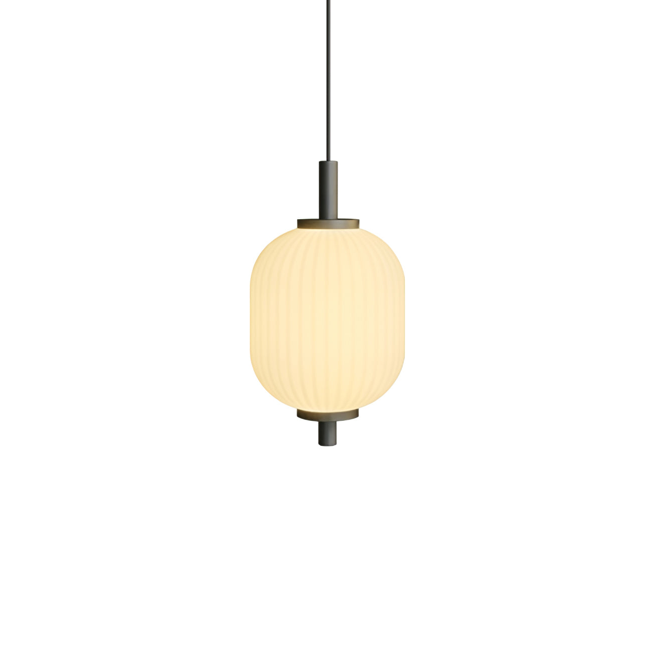 Modern Pendant Light Fixture - Adjustable Hanging Chandelier for Kitchen Island, Dining Room & Bedroom - Elegant Glass & Metal Ceiling Lamp for Home Decor