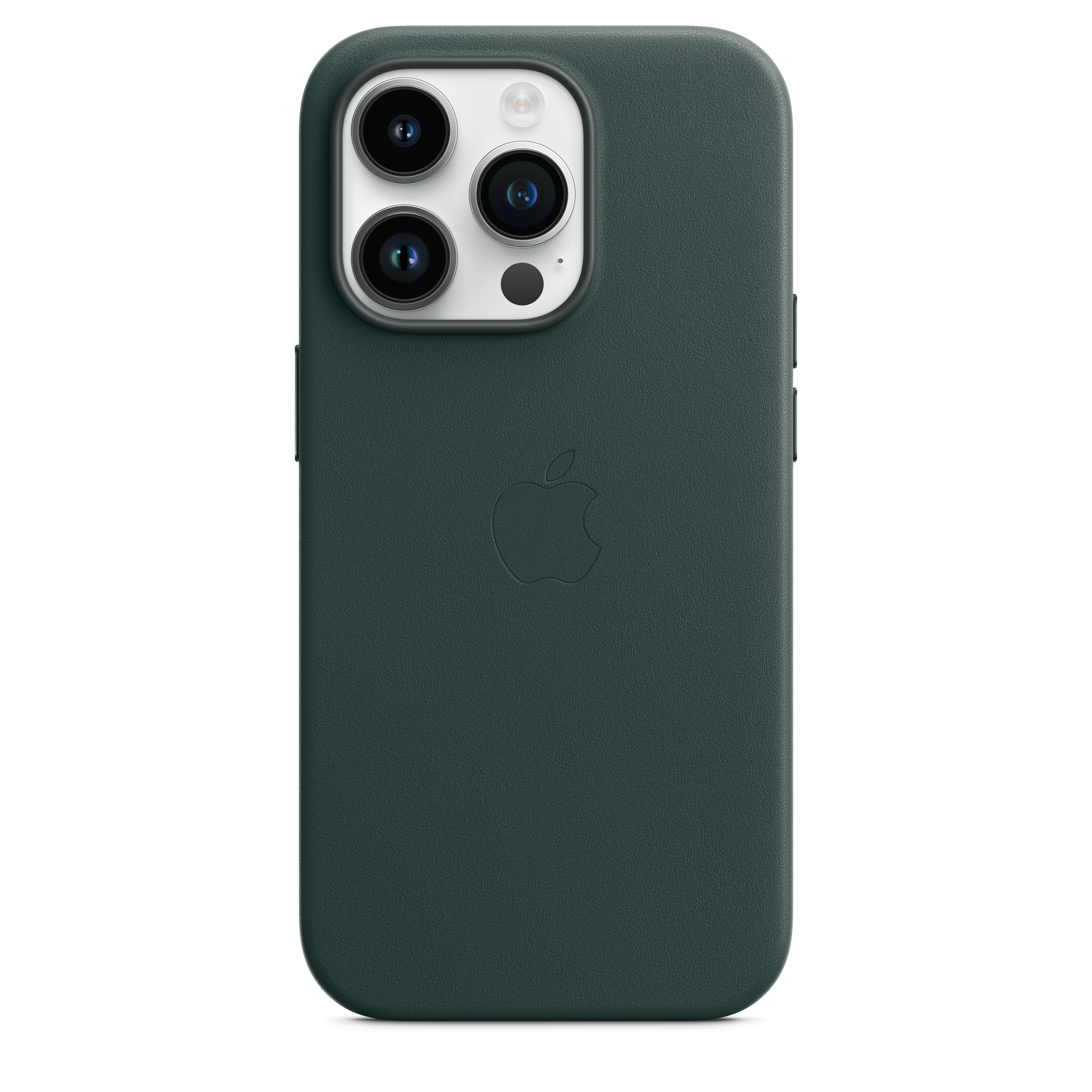 Premium Leather MagSafe Case for iPhone 14 Pro - Forest Green | Slim Protective Cover with Magnetic Alignment for Wireless Charging | Perfect for Work, Travel & Everyday Use