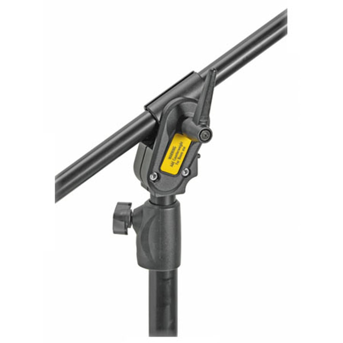 Manfrotto 420B Black Anodized 3-Section Boom Stand - Convertible to Double Extension Boom with Sandbag (3397B) - Perfect for Photography Studios & Video Production