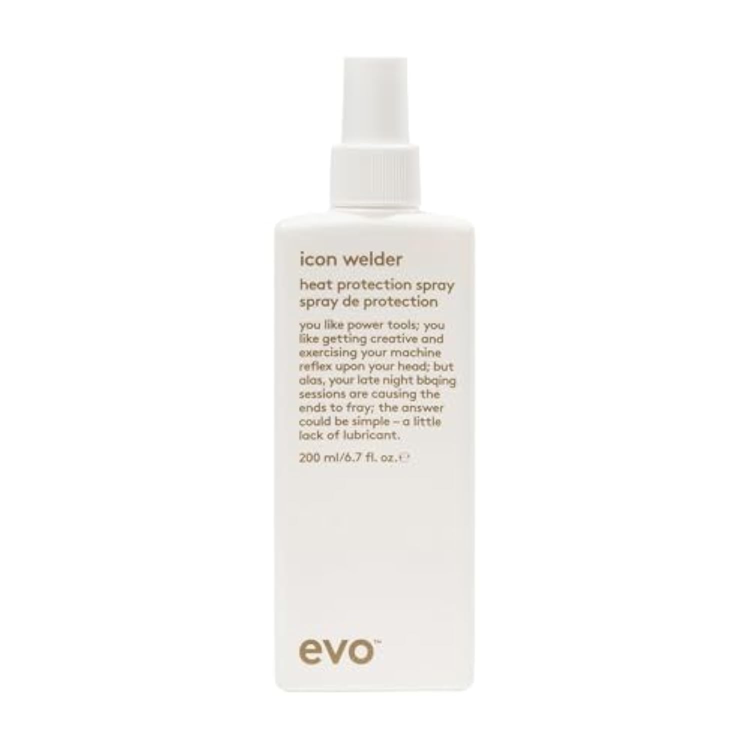 EVO Icon Welder Heat Protection Spray - Leave-In Heat Protectant for Hair - Style Support & Shine Enhancer - Perfect for Styling, Blow Drying & Heat Tools