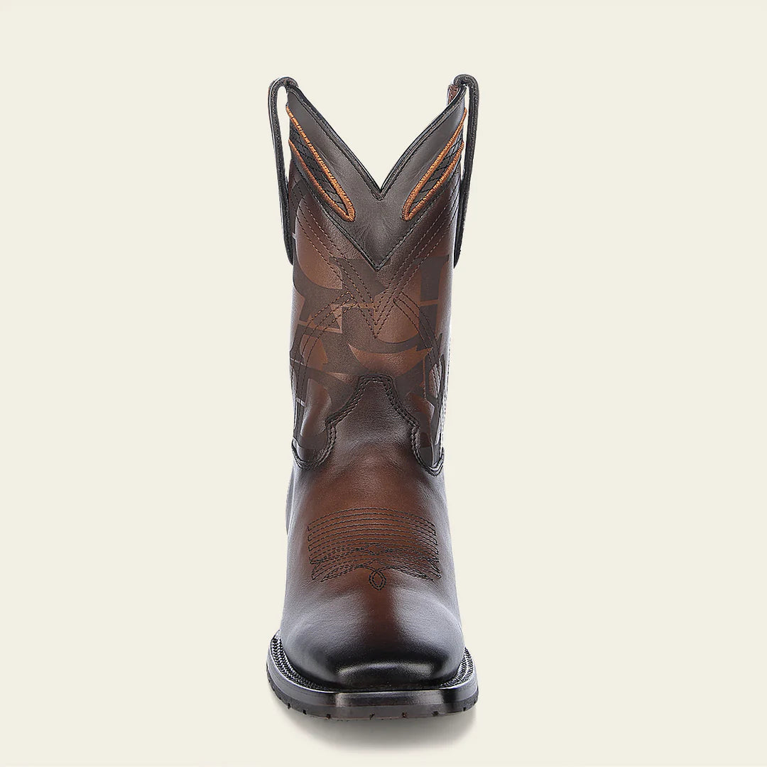 3Z20RS Genuine Cowhide Leather Western Cowboy Boots for Men & Women - Durable Rodeo Riding Boots for Country, Ranch, and Outdoor Adventures