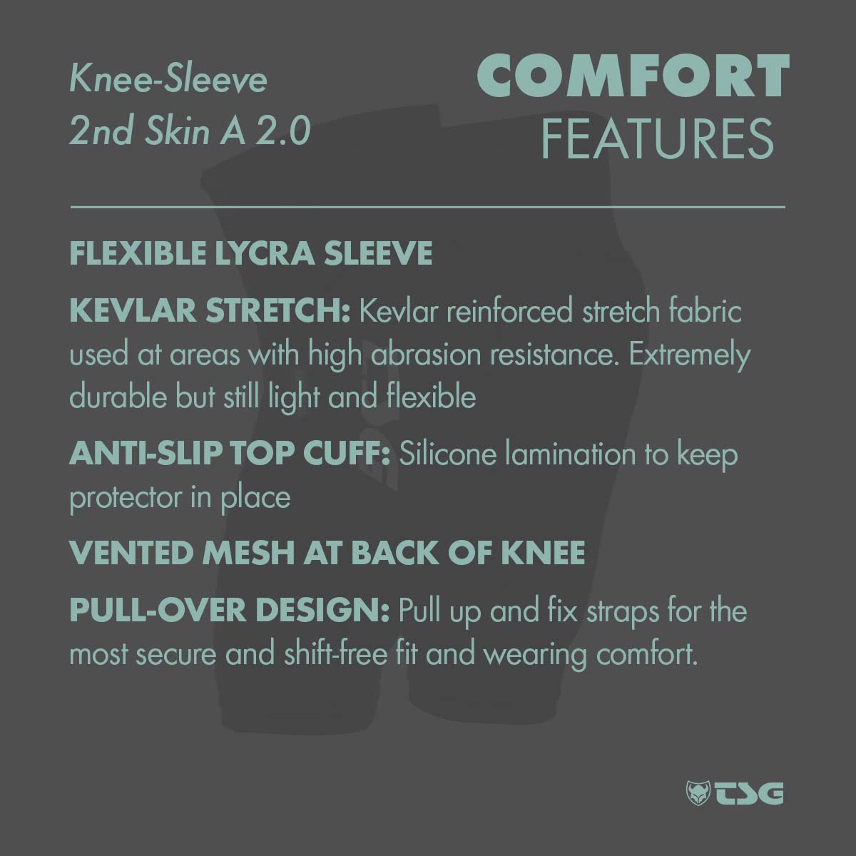 TSG - Knee Shinguard Temper A 2.0, Black | Protective Pads for Men & Women - MTB, Downhill, Cycling & Mountain Biking | Open Back Design with Extended Shin Coverage | Anti-Slip & Safety Certified | Swiss Engineered | Perfect for Trail Riding, BMX & Extreme Sports