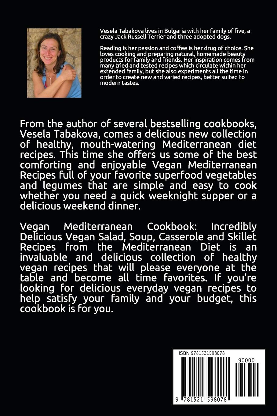 Vegan Mediterranean Cookbook: Delicious Plant-Based Salad, Soup, Casserole & Skillet Recipes from the Mediterranean Diet - Easy Everyday Meals for Healthy Lifestyle & Weight Loss