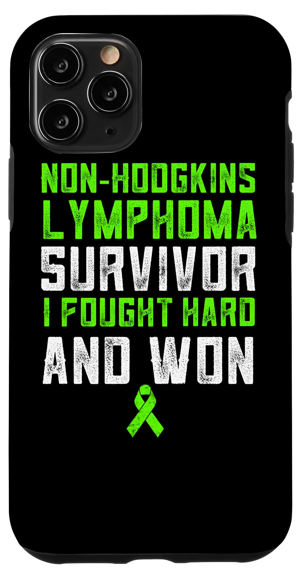 iPhone 11 Pro Case - Cancer Awareness Gift for Non-Hodgkin's Lymphoma Survivors - Durable Protective Phone Cover for Everyday Use & Special Occasions