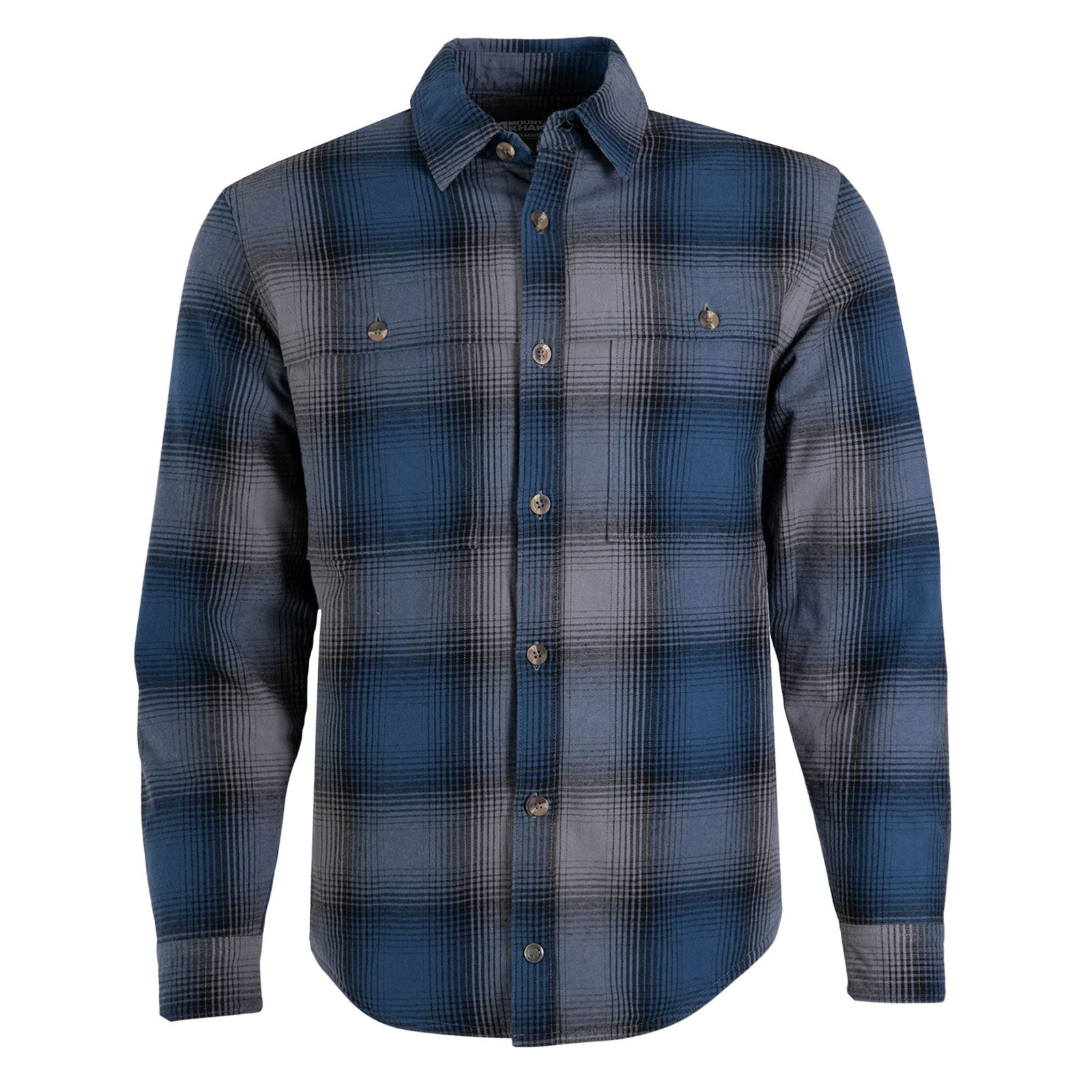 Men's Boone Shirt Jacket - Lightweight Flannel Shirt Jacket for Men, Casual Button-Up Shirt with Chest Pockets - Perfect for Outdoor Adventures, Camping & Fall Layering