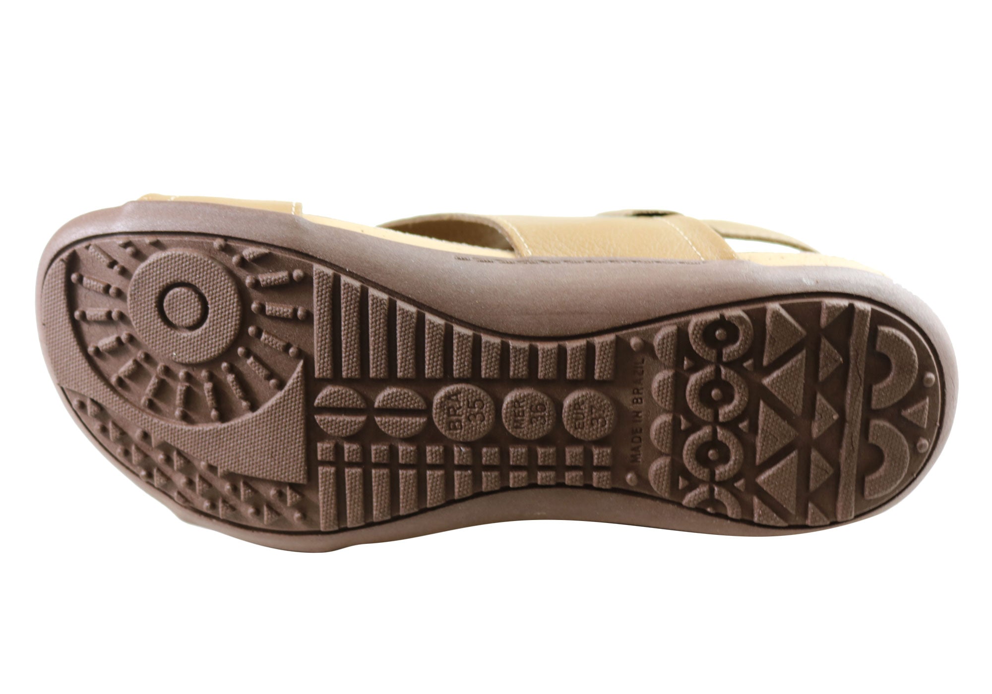 New Face Harmony Women's Comfortable Leather Sandals - Handmade in Brazil - Perfect for Beach Vacations & Summer Outfits