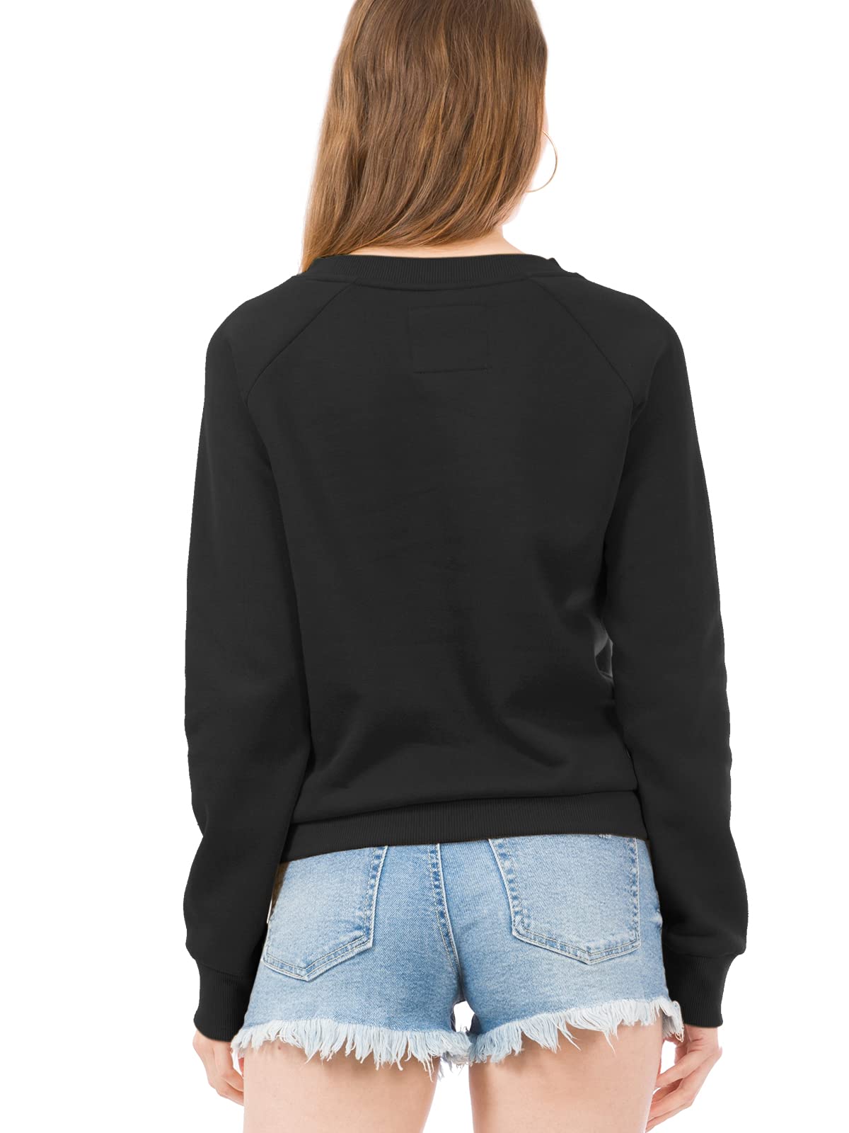 Olivia Women's Fleece Crewneck Sweatshirt - Soft & Comfortable Pullover Sweater for Fall & Winter | Casual Outfits, Layering, Lounge Wear, Weekend Errands