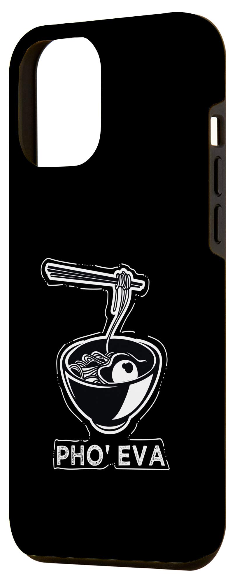 iPhone 12 Pro Max Case - Funny Vietnamese Pho Noodle Soup Design - Protective Phone Cover for iPhone 12 Pro Max - Perfect Gift for Food Lovers & Asian Cuisine Fans - Great for Daily Use, Travel & Showcasing Your Love of Vietnamese Pho