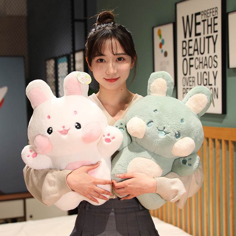 Cute Kawaii Bunny Plush Toy - Soft Stuffed Animal for Kids & Adults | Perfect for Bedroom Decor, Gift Giving, and Anime Lover Collections