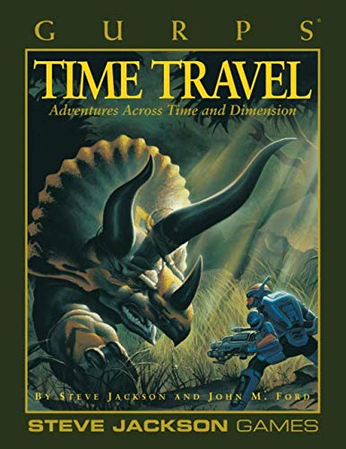 GURPS Time Travel RPG Book - Adventure Through History & Future - Perfect for Tabletop Gaming & Sci-Fi Fans