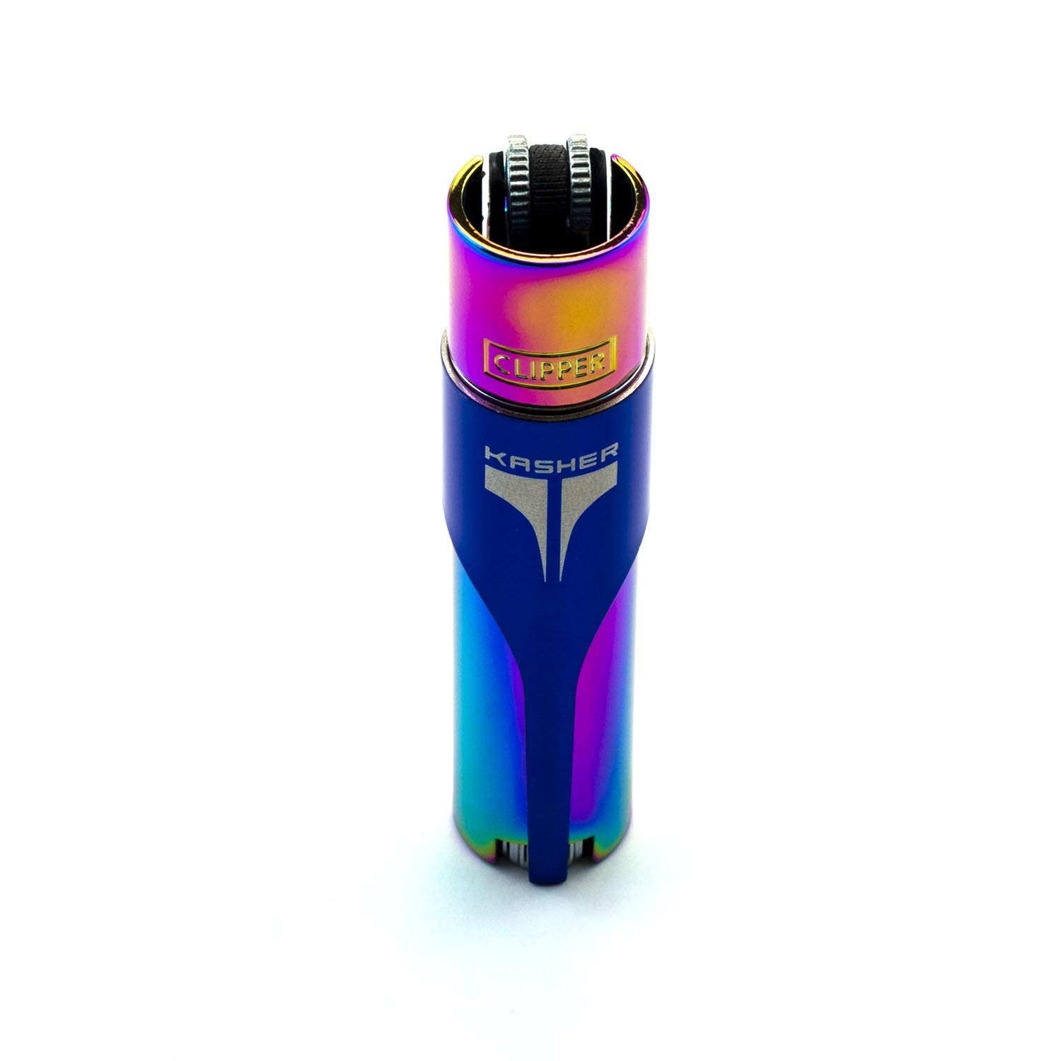 Kasher Metallic Lighter & Multi-Tool - ICY Blue for Camping & Outdoor