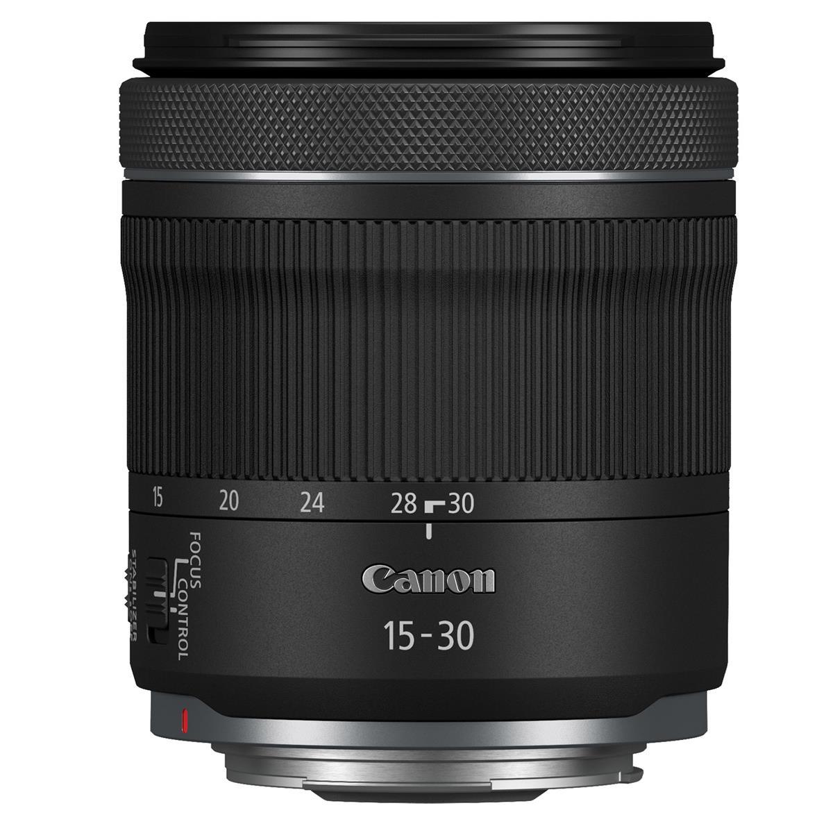 Canon RF 15-30mm F4.5-6.3 IS STM Wide Angle Zoom Lens for EOS R Cameras - Perfect for Landscape, Travel & Vlogging Photography