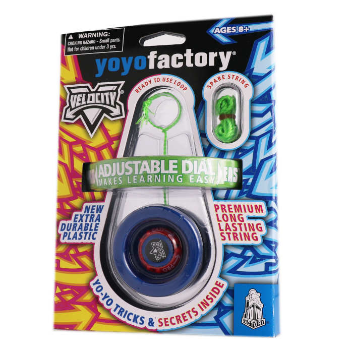 YoYoFactory Velocity Professional Yo-Yo for Beginners & Advanced Players - Perfect for Tricks, Competitions & Outdoor Play