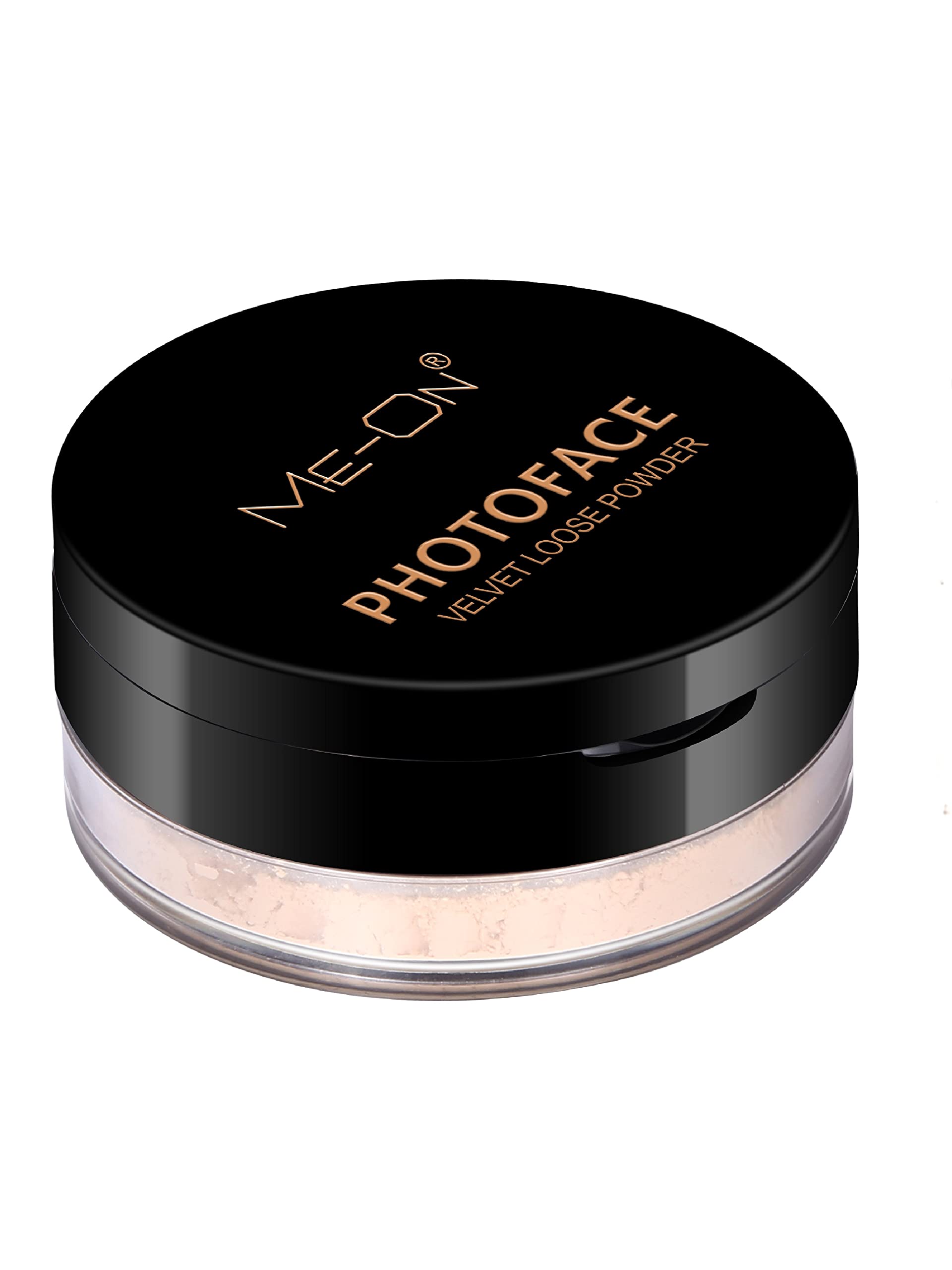 ME-ON Photoface Loose Powder - Translucent Setting Powder for Fair Skin (Shade 01) | Oil Control & Pore Minimizing | Perfect for Photography, Daily Makeup & Special Occasions