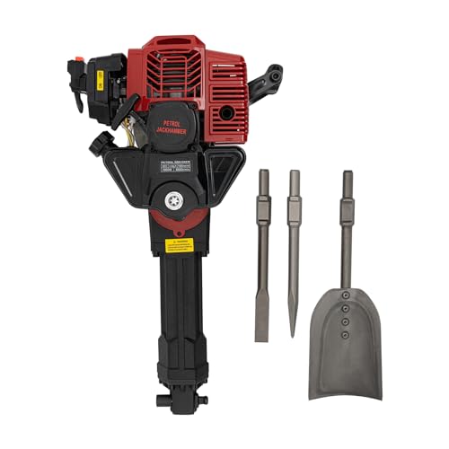 52cc Digger With Shovel + Pointed and Flat Pickaxe