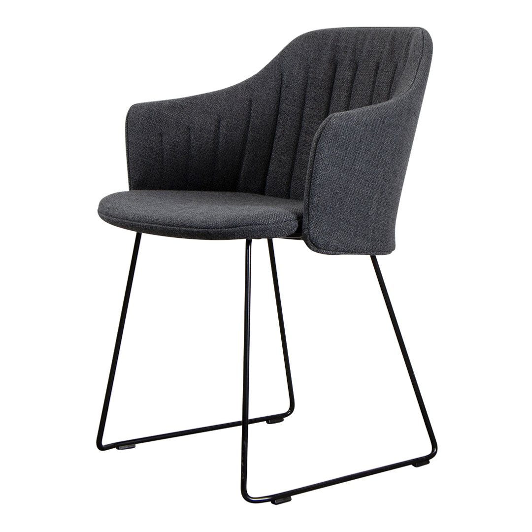 Premium Choice Chair with Sled Base - Ergonomic Office Chair with Adjustable Back & Seat Cushion for Home Office, Gaming, and Workspace Comfort