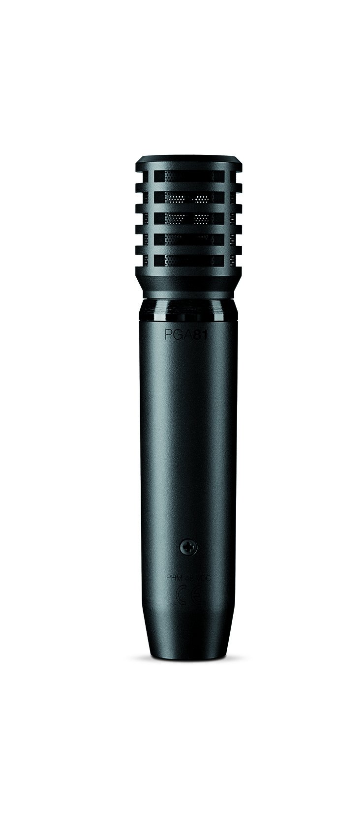 Shure PGA81 Cardioid Condenser Instrument Microphone with XLR Connection - Professional Studio Recording, Live Performances & Podcasting