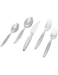 WMF Meta 5-Piece Stainless Steel Flatware Set - Knife, Fork, Spoon, Salad Fork & Teaspoon - Elegant Dining for Everyday & Special Occasions