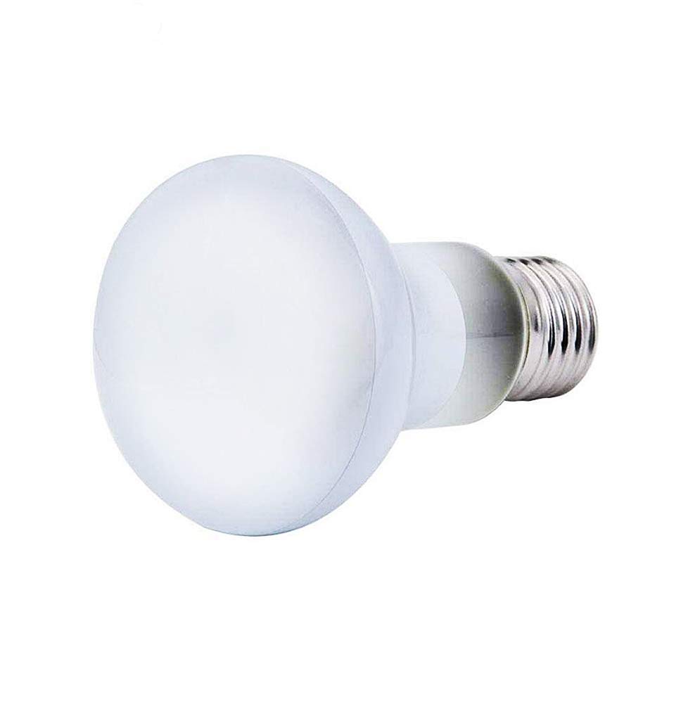 50W Basking Spot Heat Lamp Bulbs for Reptiles - 110V Mercury Vapor Bulbs, Soft White Poly Sand Light Dome Bulb for Tortoise, Lizard & Amphibian Habitat - 2 Pack - Ideal for Terrariums, Vivariums & Reptile Enclosures