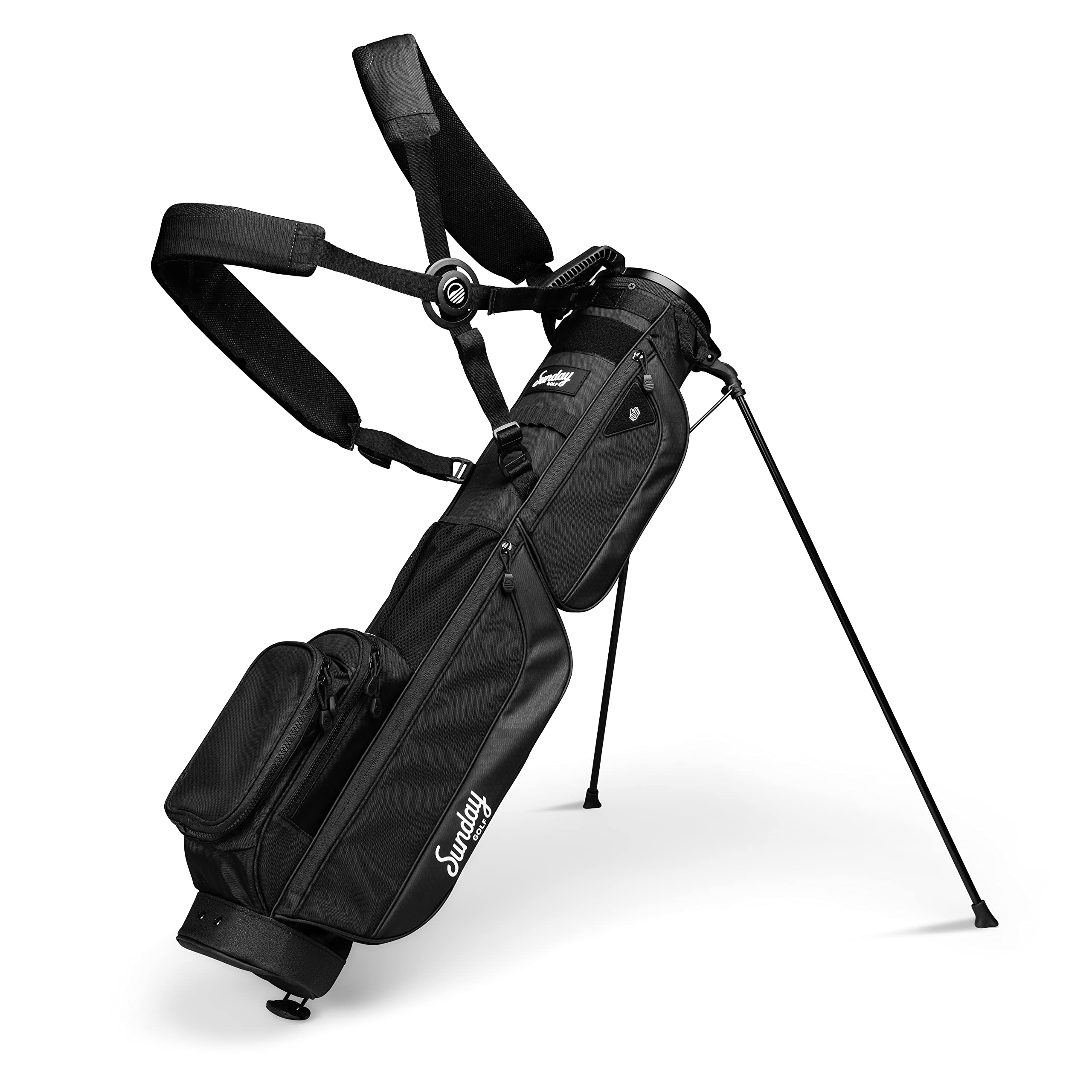 Sunday Golf Loma XL Bag - Ultra Lightweight 3.4lbs Golf Stand Bag with Adjustable Strap - Perfect for Driving Range, Par 3 & Executive Courses - Easy Carry Pitch n Putt Golf Bag for Men & Women - Ideal for Casual Play, Practice Sessions & Travel
