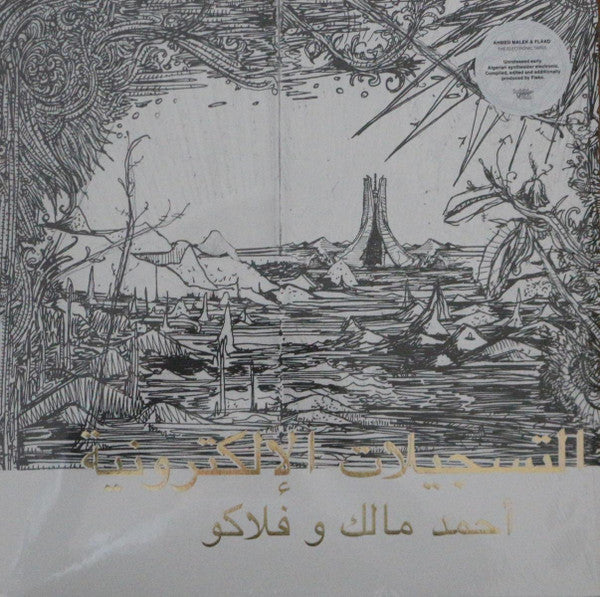 Ahmed Malek & Flako - The Electronic Tapes Vinyl Record | Habibi Funk Records HABIBI 005 | Rare Middle Eastern Electronic Music | Perfect for DJ Sets & Music Collectors