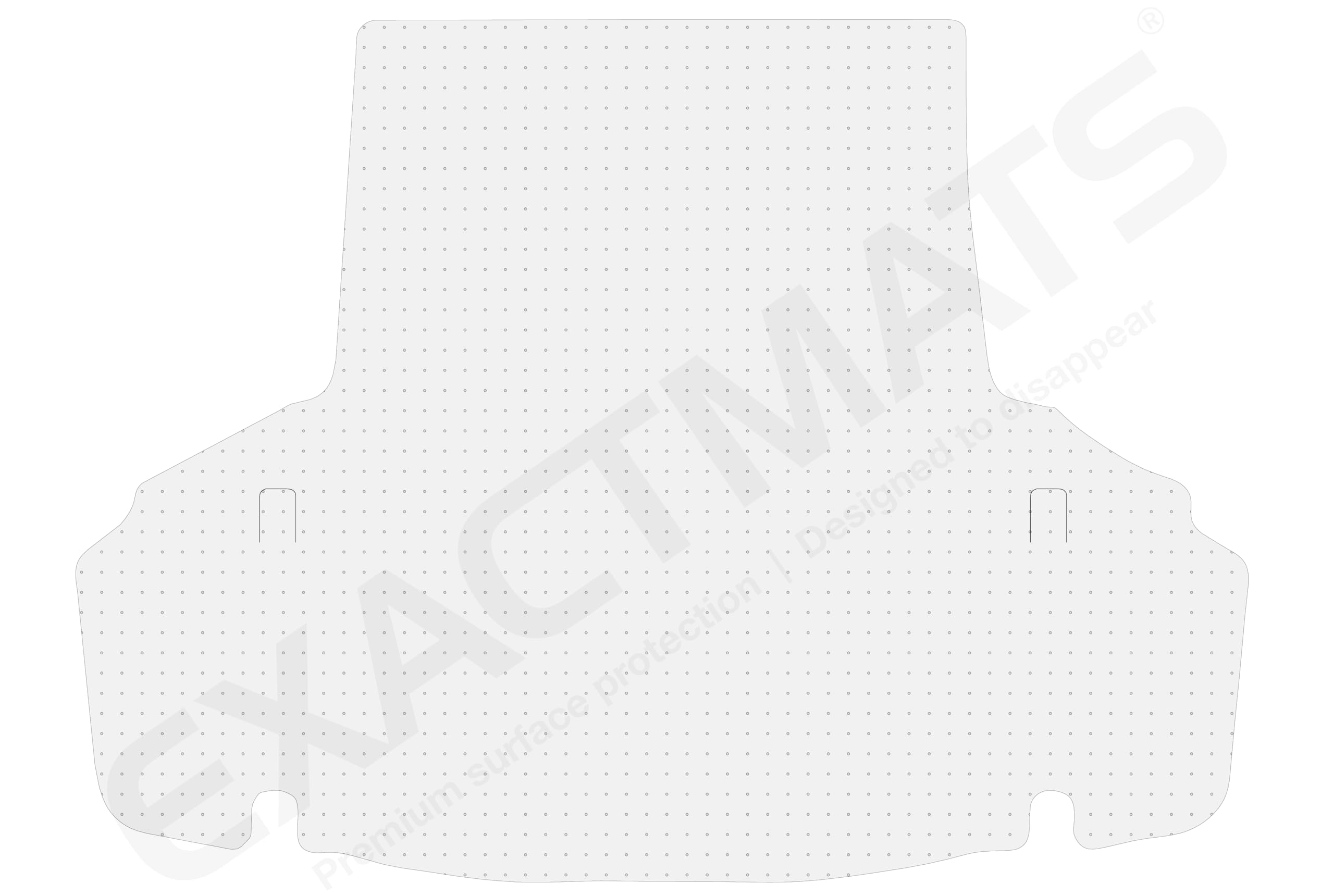 Premium Clear Floor Mat for Lexus LS 460 AWD (2013-2017) - Heavy Duty Protection, Non-Slip, Made in USA - Perfect for All-Weather Use & Car Interior Protection