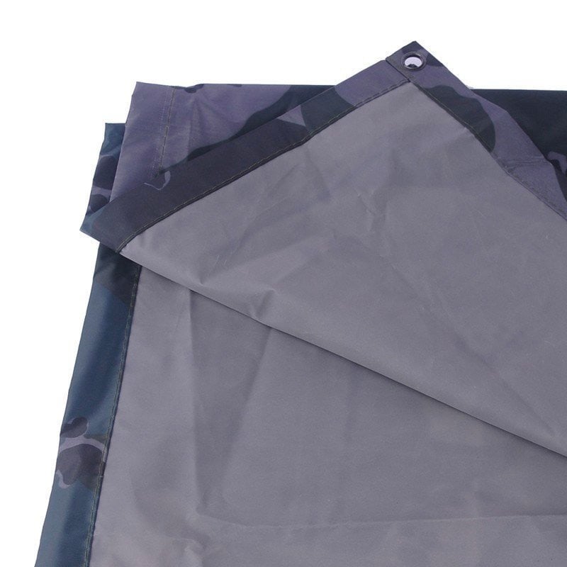 Military Style Hooded Rain Poncho - Waterproof Outdoor Shelter, Tent & Picnic Mat for Camping, Hiking & Emergency Survival Gear by Stealth Angel (Model SA RC1)