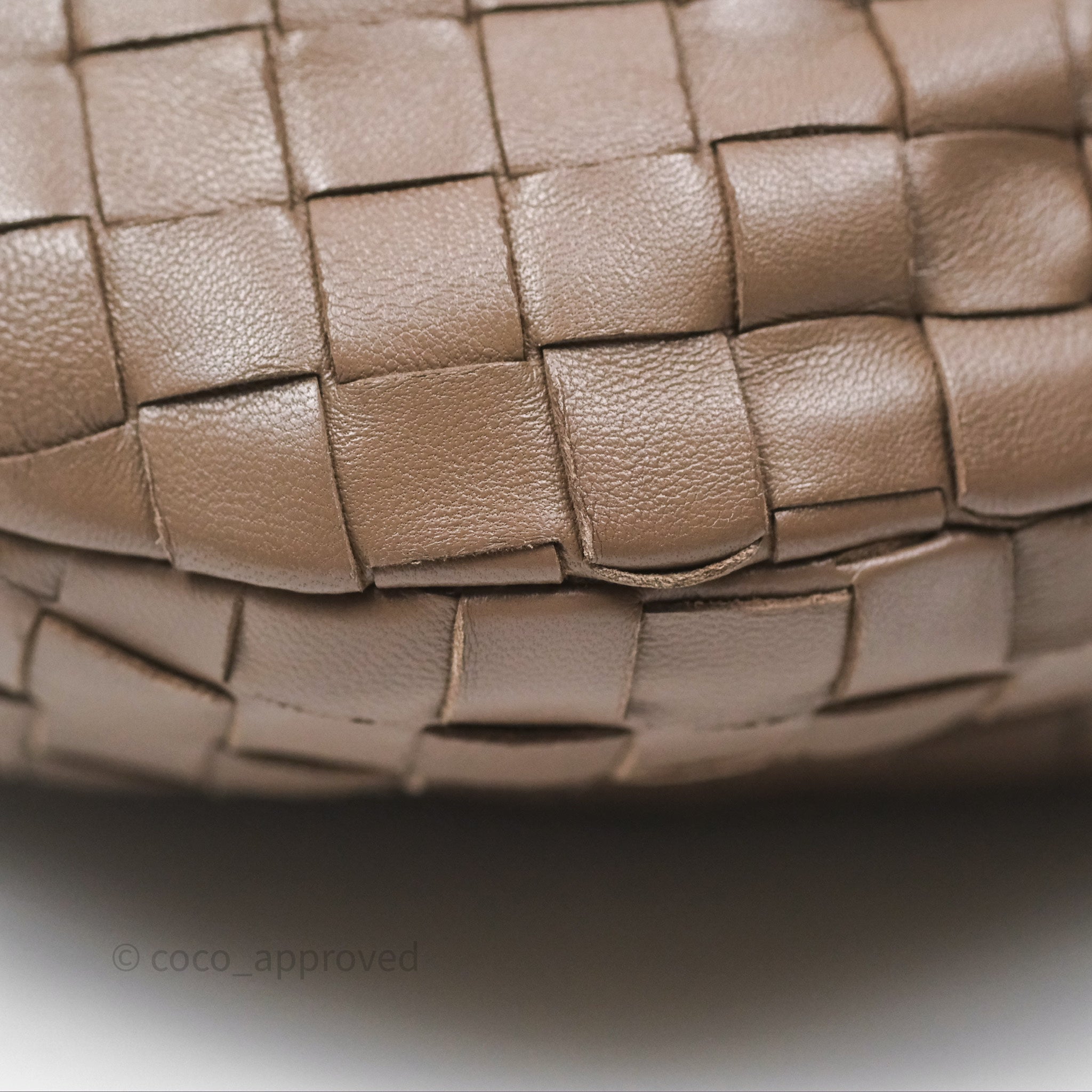 Bottega Veneta Small Jodie Bag in Brown Lambskin Leather with Gold Hardware - Luxury Crossbody Shoulder Bag for Women, Perfect for Date Night & Evening Events