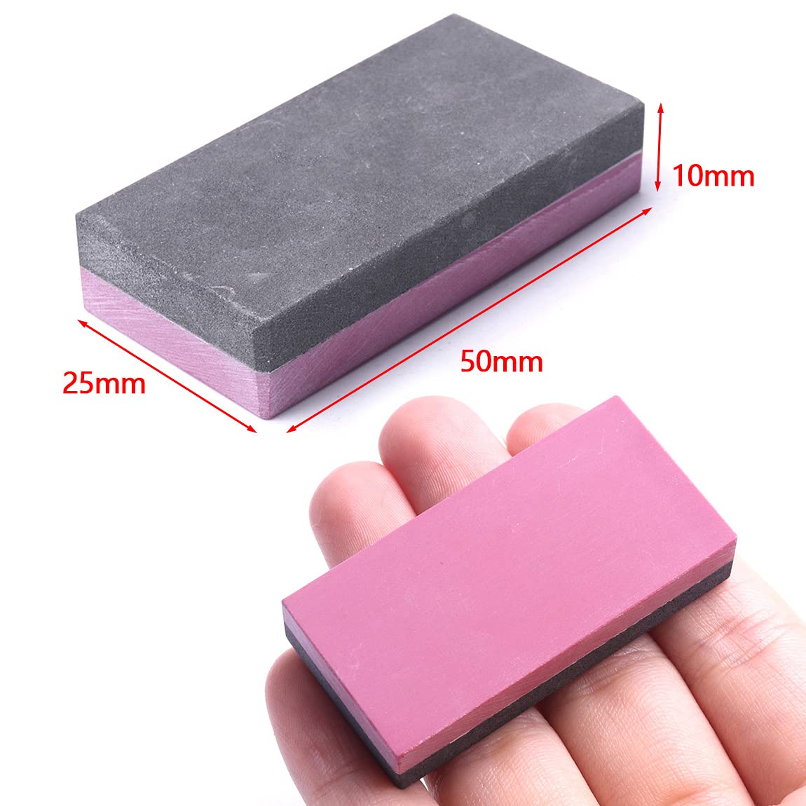ATOPLEE 800/3000 Grit Knife Sharpener Stone - for Kitchen & Outdoor Use
