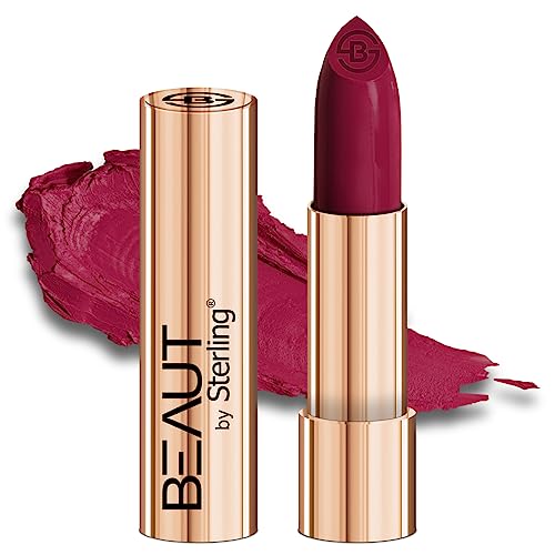 Sterling Velvet Series Matte Lipstick M-09 Cotton Candy - Long Lasting Velvety Finish for Everyday Wear & Special Occasions