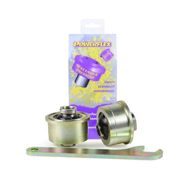 Powerflex Caster Adjustable Front LCA Rear Bushings for 2008-2010 Subaru WRX STI - Improve Handling & Alignment for Track & Street Performance