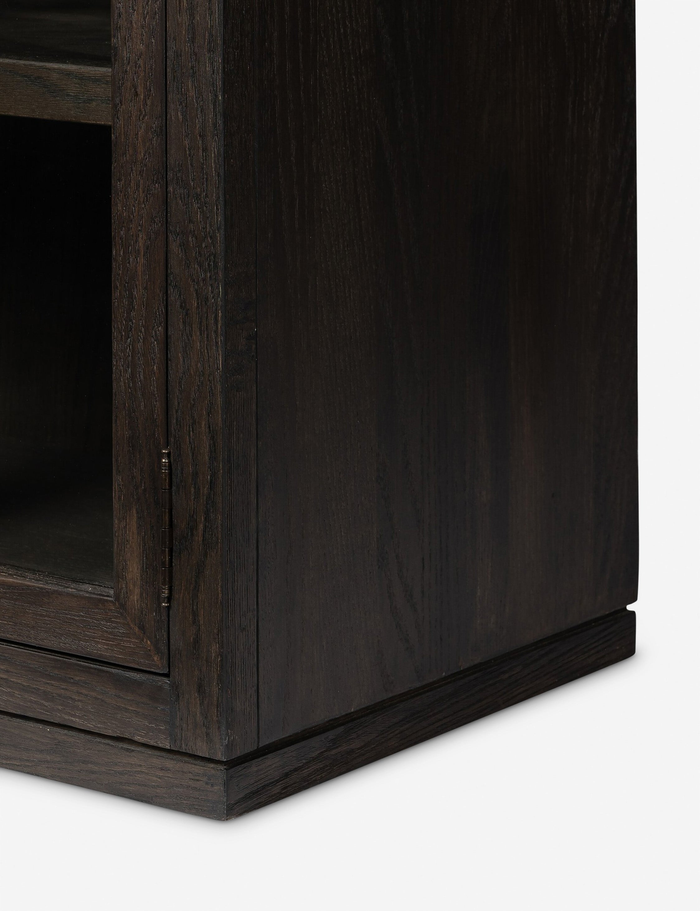 Stylish Capitola Curio Cabinet - Glass Display Cabinet for Collectibles & Home Decor - Perfect for Living Room, Dining Room or Office Display