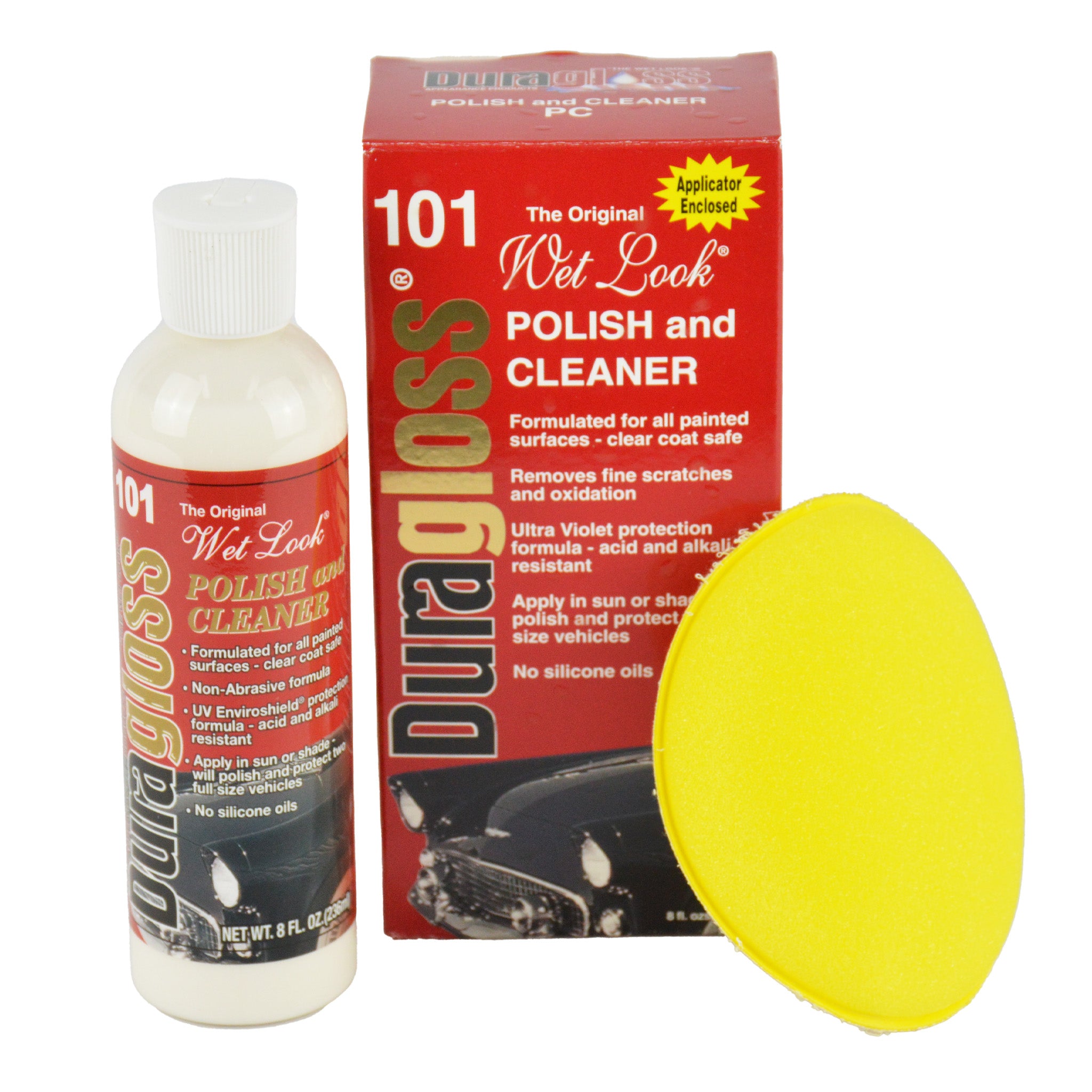 Duragloss 101 Polish & Cleaner - Premium Car Paint Polish & Cleaner for Shine & Protection | Perfect for Detailing, Show Cars & Daily Vehicle Maintenance