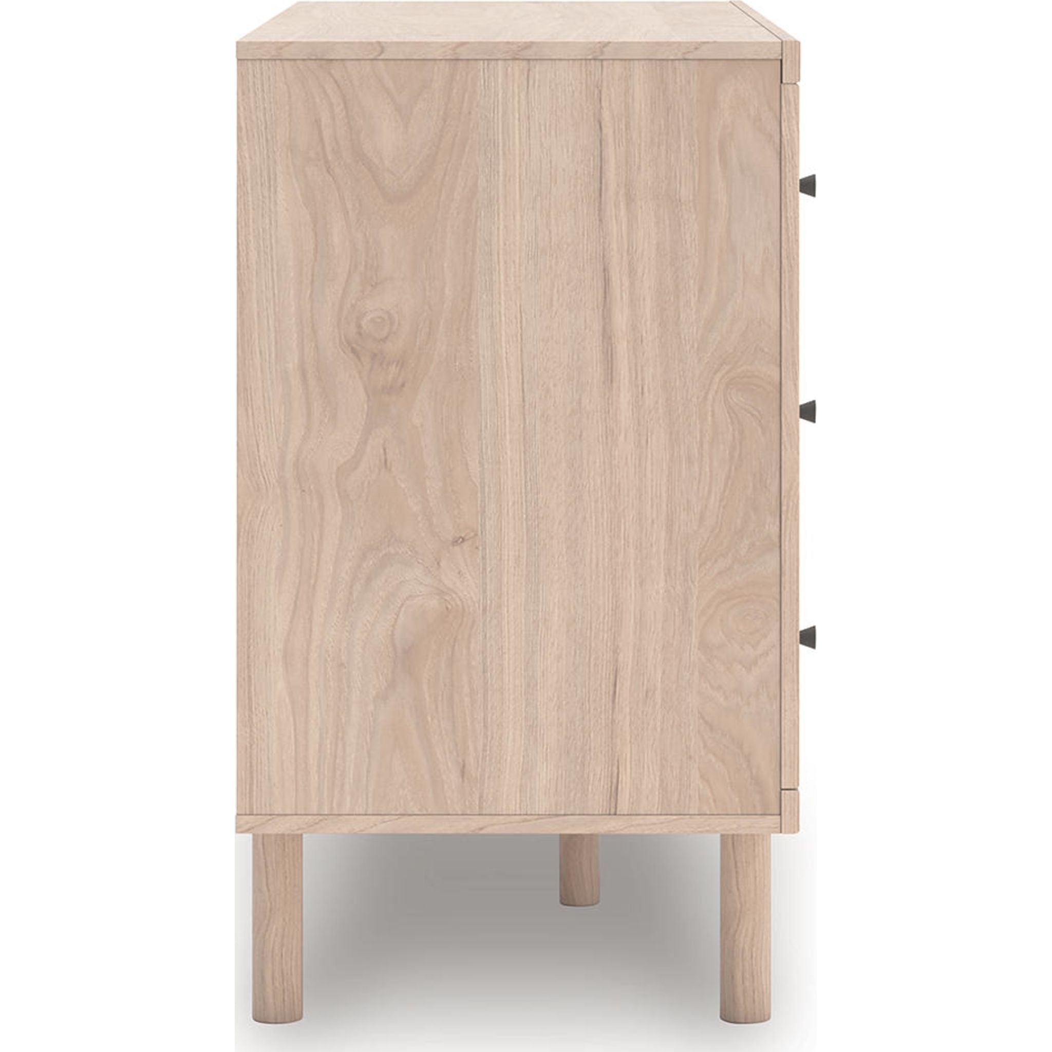 Arloster Dresser in Tan - Modern Wooden Chest of Drawers for Bedroom & Closet Storage Organization