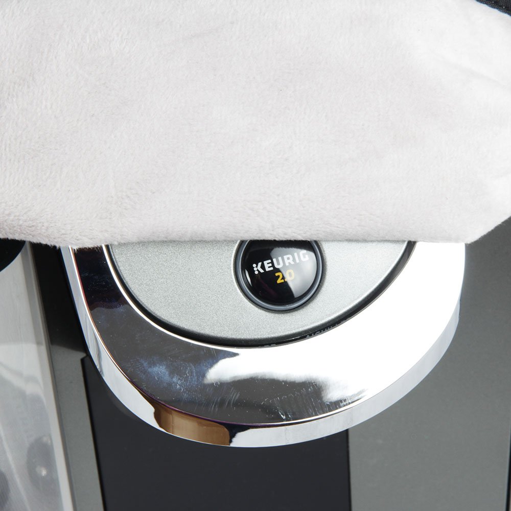 Hermitshell Dust Proof Cover with Soft Velvet Lining for Keurig K500 Coffee Maker - Protective Case for Single Serve 2.0 Brewing System - Perfect for Home, Office & Kitchen Use