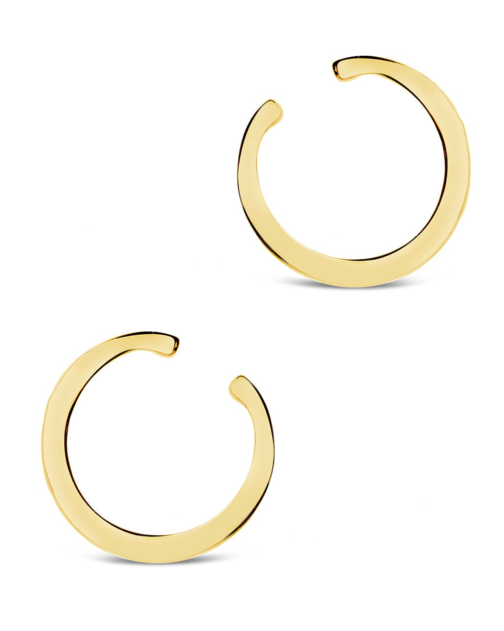 Mira CZ Ear Cuff Set - Trendy Non-Piercing Clip On Earrings for Women, Girls | Perfect for Parties, Weddings & Everyday Wear