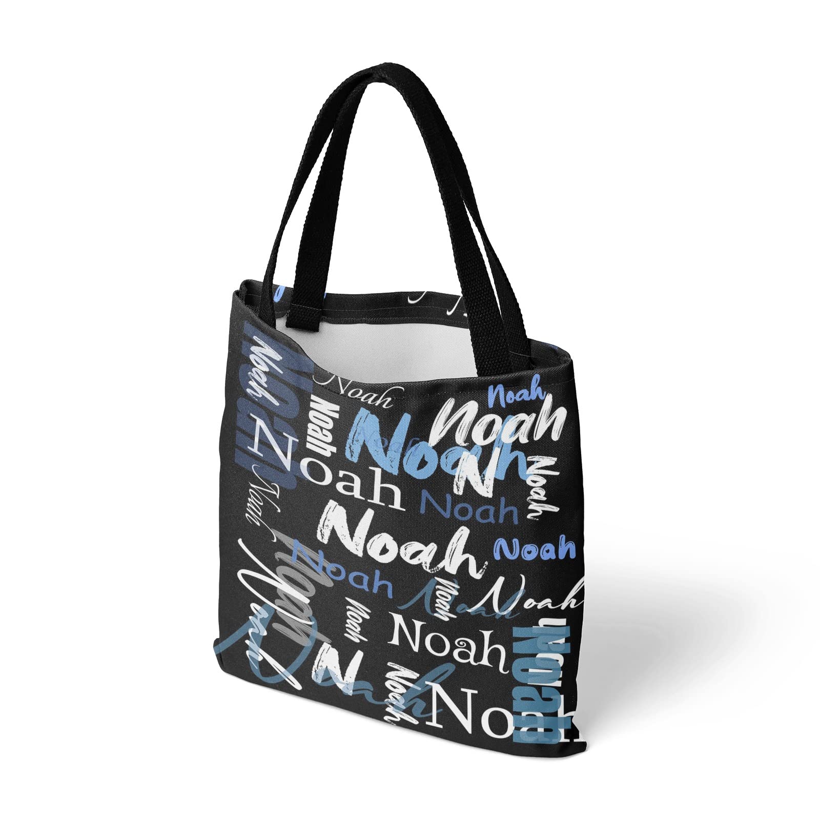 Custom Personalized Tote Bags for Women - Monogrammed Name Tote Bag Gift for Birthday, Christmas & Valentine's Day - Perfect for Shopping, Beach & Everyday Use
