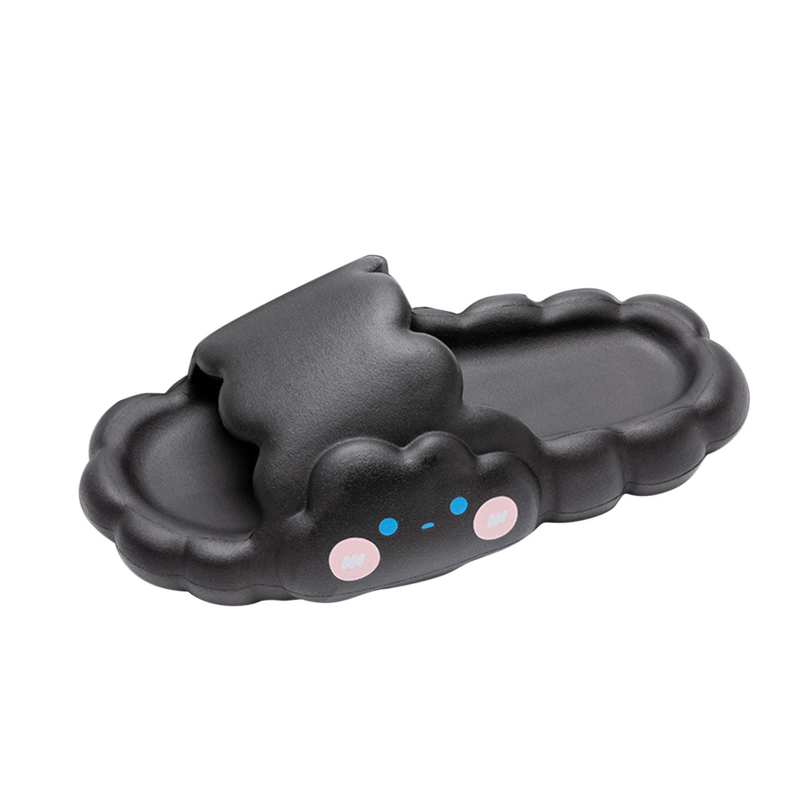 Women's Comfortable Cloud Platform Slippers Sandals - Soft Bathroom & Home Slippers for Ladies, Cute Casual House Shoes - Perfect for Relaxing at Home, Lounging & Indoor Use