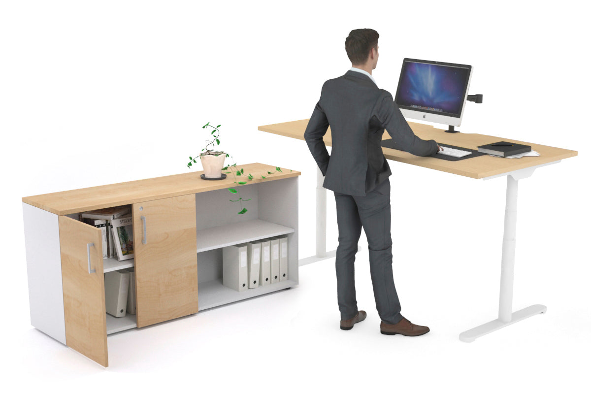 Premium Height Adjustable Standing Desk - 63