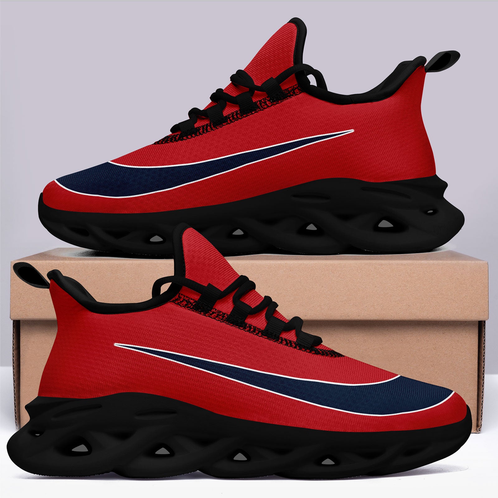 Custom Maxsoul Personalized Sneakers - Breathable Lightweight Running Shoes for Men & Women (FN003 E020109) - Perfect for Jogging, Gym Workouts & Casual Wear