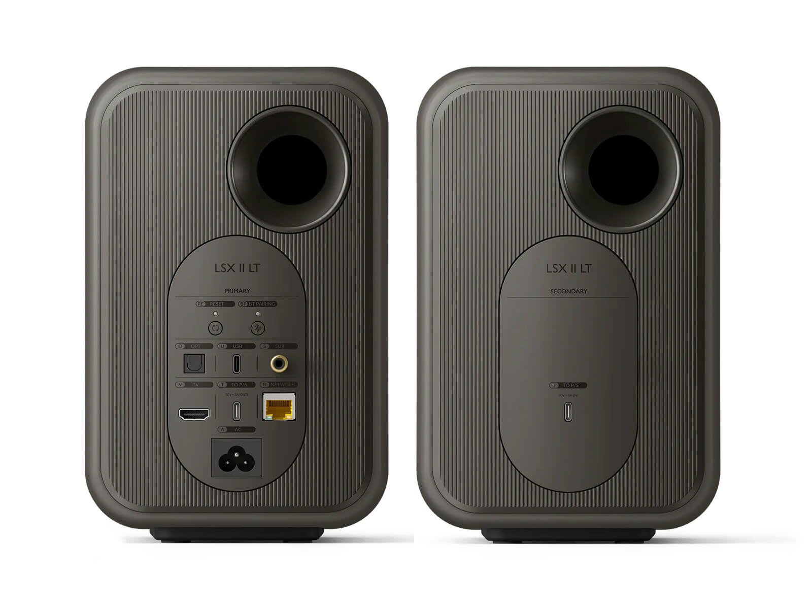 KEF LSX II LT Wireless Hi-Fi Speaker Pair - Premium Sound System for Home Audio, Streaming & Music Lovers | Perfect for Living Room, Office & Studio Use