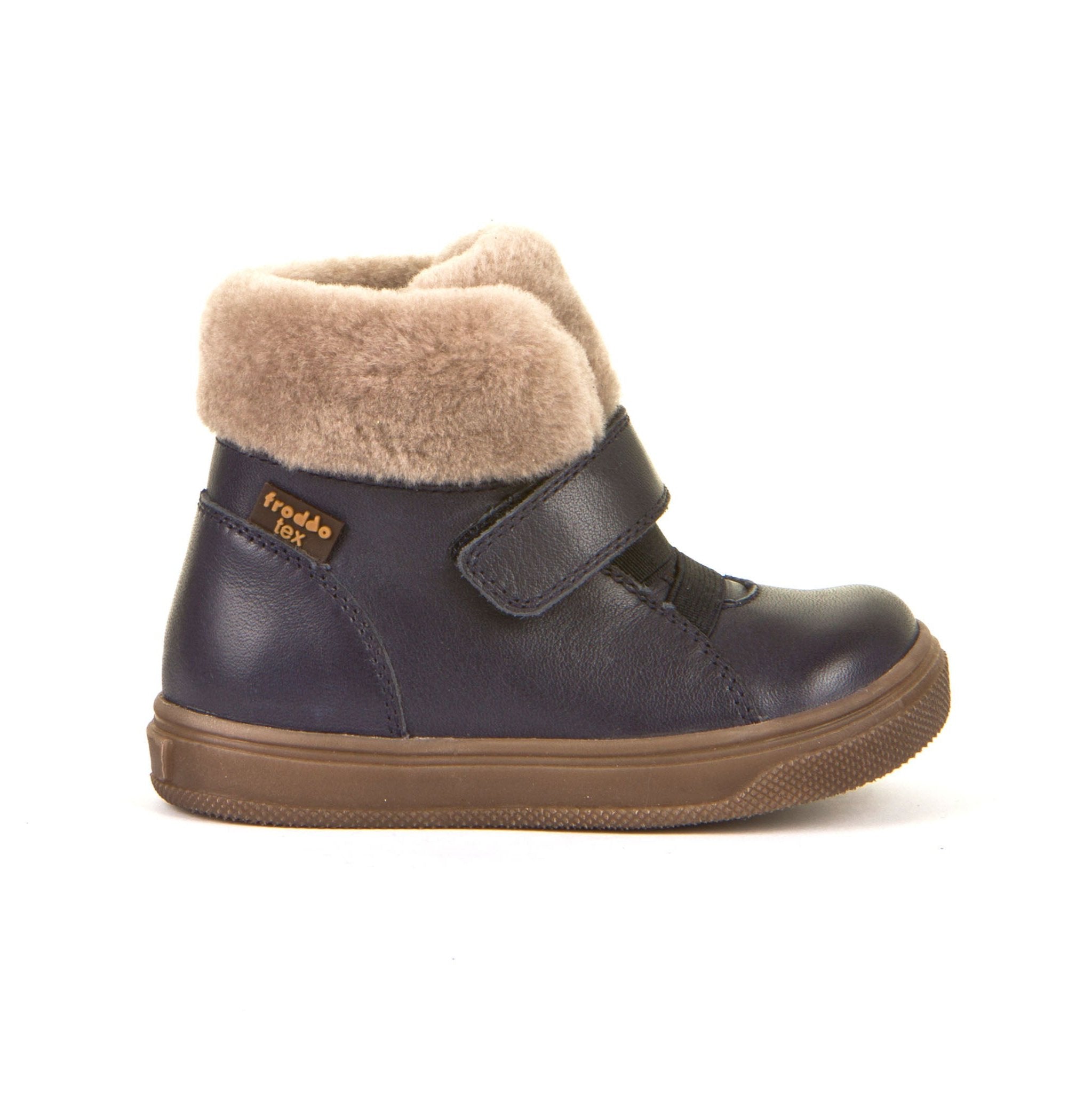 Froddo Boys Basco Tex Ankle Boots - Waterproof Navy Blue Hiking Boots for Kids | Outdoor Adventures & School Wear