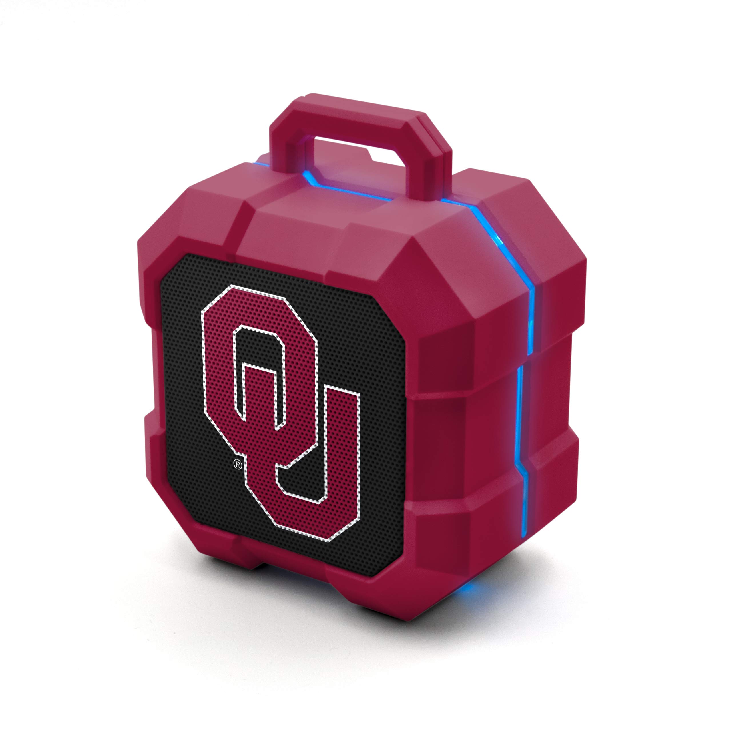 SOAR NCAA Unisex Shockbox LED Wireless Bluetooth Speaker - Portable Waterproof Speaker for Outdoor, Party, Travel & Home Use
