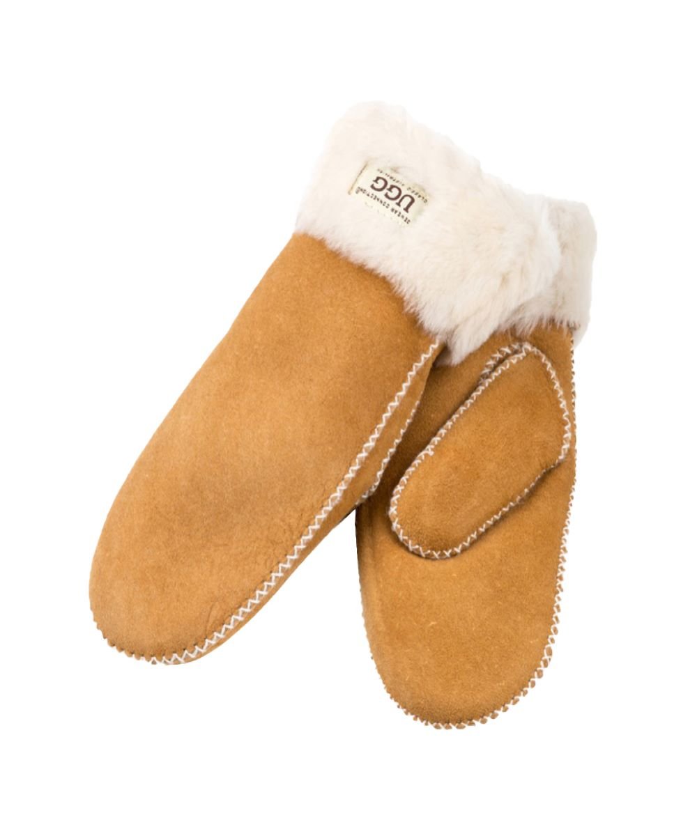 UGG Mitten Gloves for Women & Men - Warm Winter Gloves with Fleece Lining - Perfect for Snowboarding, Skiing & Cold Weather Activities