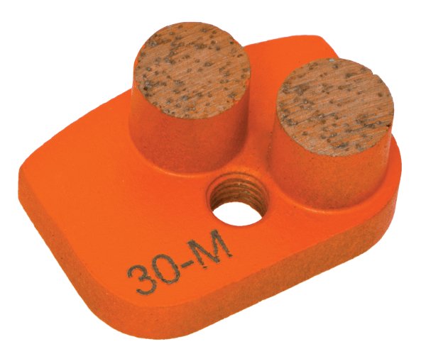 30/40 Grit Medium/Hard Button Sanding Discs - 14mm x 12mm 9-Segment Grinding Wheels for Metal, Wood & Stone Polishing - Perfect for DIY Projects & Professional Metalworking