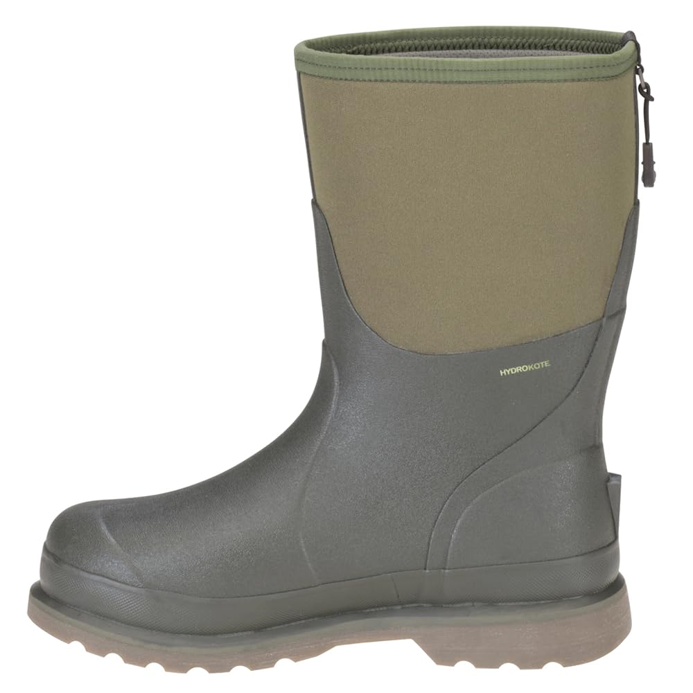 Dryshod Men's Sod Buster Waterproof Outdoor Work Boots - Mid Height Gardening & Yard Work Shoes for Hiking, Farming & Landscaping